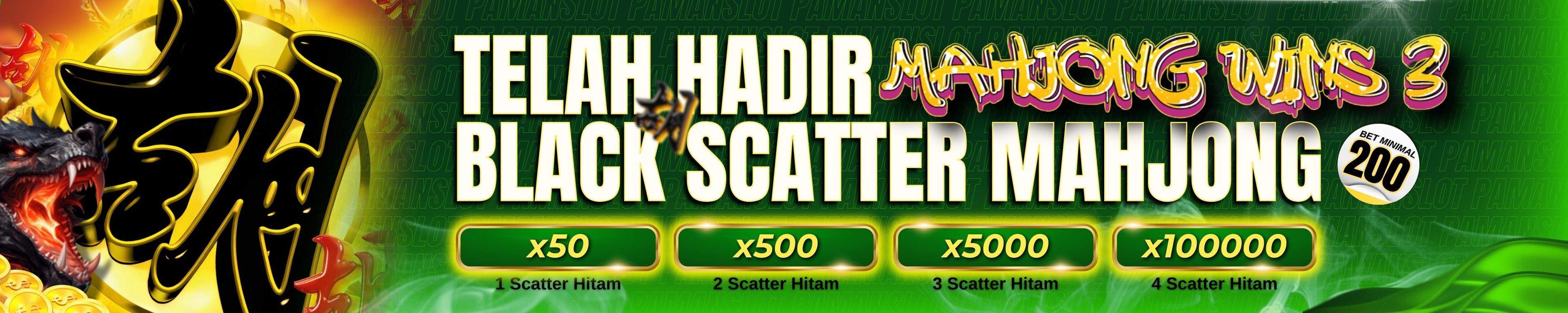 Scatter Hitam Pamanslot